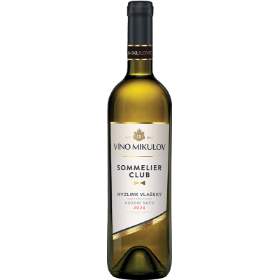 Víno Mikulov Sommelier Club Ryzlink vlašský 2024 pozdní sběr